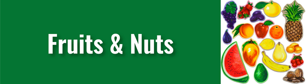 Harvest Fun and Healthy Learning with the Fruits & Nuts Felt Set
