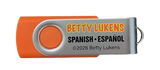 Coloring Pages & Activity Flash Drive / Memoria USB con dibujos para colorear y actividades