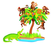 Five Monkeys Sitting in a Tree