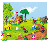 Three Little Pigs - Playboard